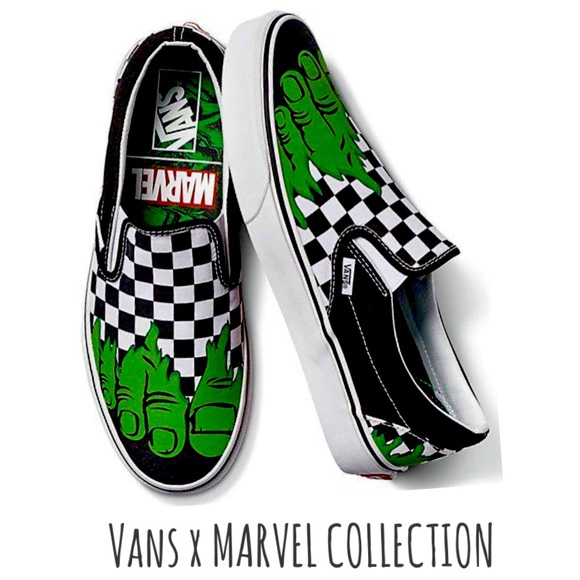 hulk vans slip ons